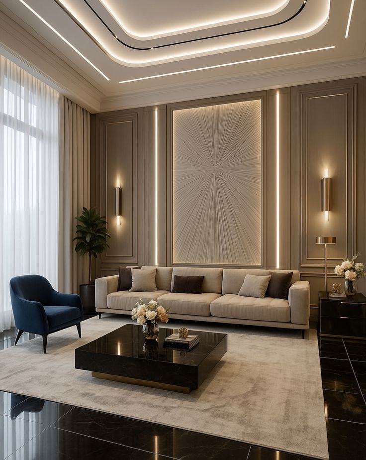 Luxury interior finishing