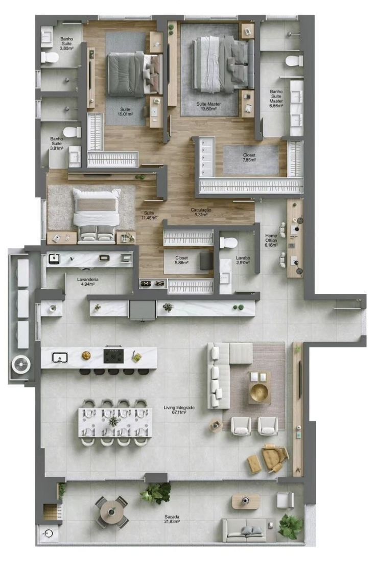 Modern interior by Anchor Developers